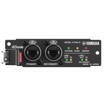 Плата ввода/вывода цифрового сигнала с поддержкой протокола Dante YAMAHA HY144-D