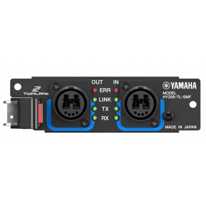 Цифровая плата ввода/вывода поддерживает протокол аудиосети TWINLANe YAMAHA HY256-TL-SWF