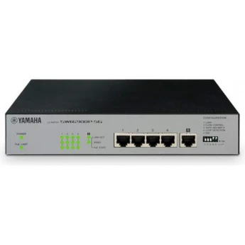 Сетевой коммутатор 4 порта YAMAHA SWR2100P-5G